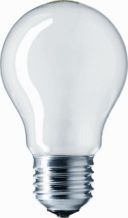 Gloeilamp standaardlamp mat 75W E27